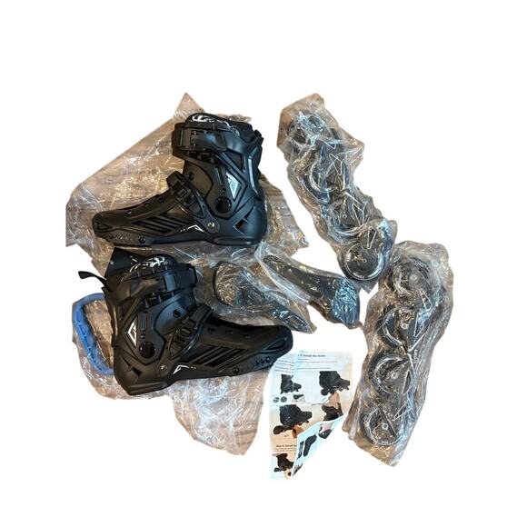 LIKU Black Professional Inline Skates Unisex
Womens 7 Mens 6 Open Box Black New - Picture 2 of 6